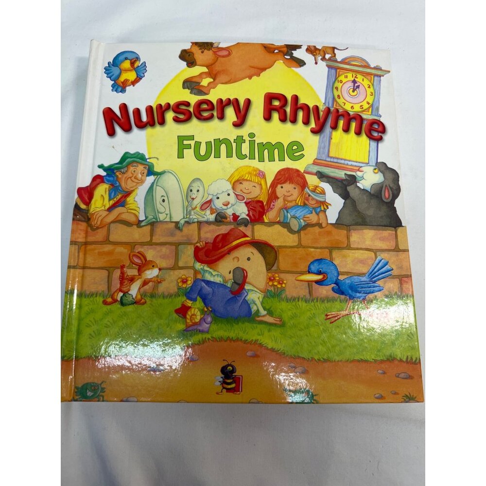 Nursery Rhyme Funtime Childrens Book With Pull Tabs & Interactive Features